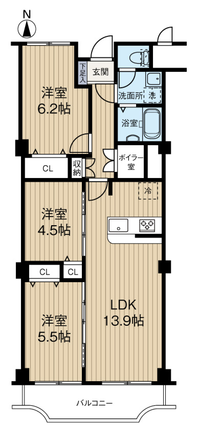 間取り：328000623488