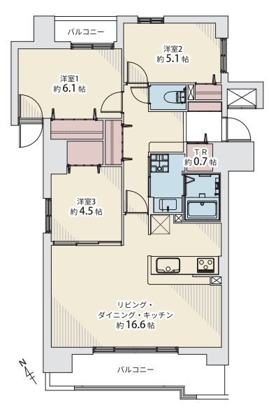 間取り：301000103632