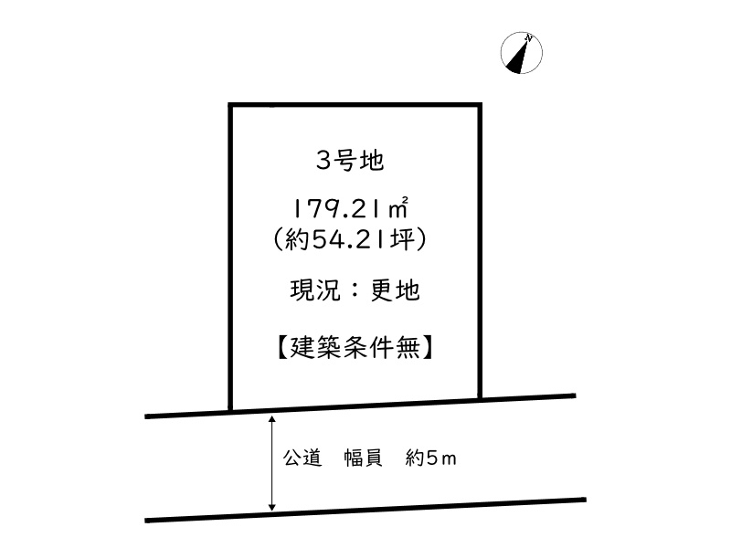 土地図＋建物プラン例