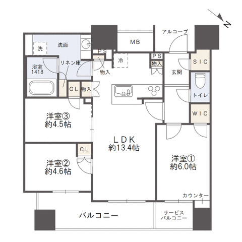 間取り：327002955430