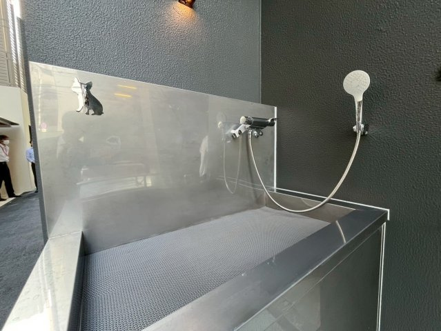 【ペット専用洗い場】大切なペットを敷地内で気軽にケア！
