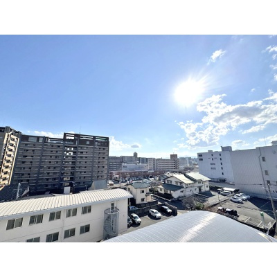 6階・バルコニーからの眺望です♪*