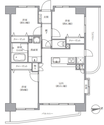 間取り：313004696088
