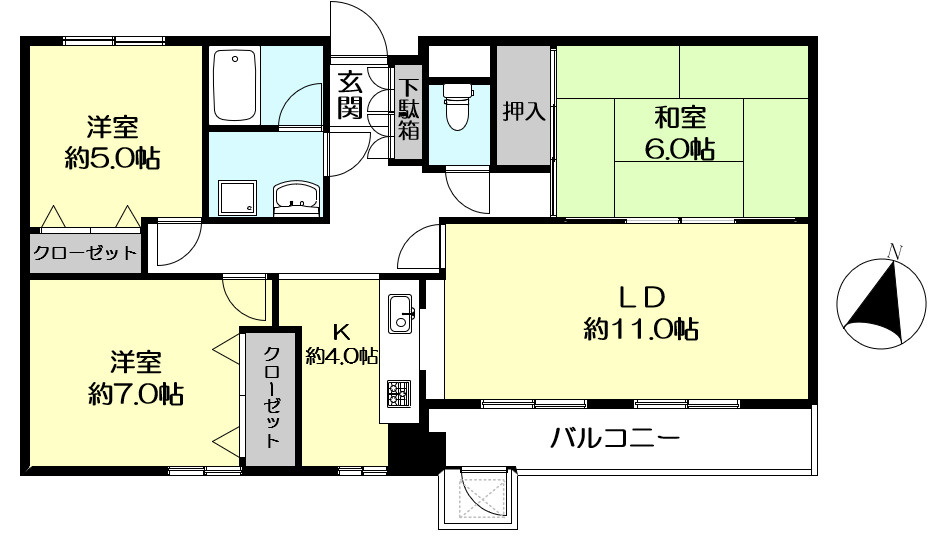間取り：328000631876