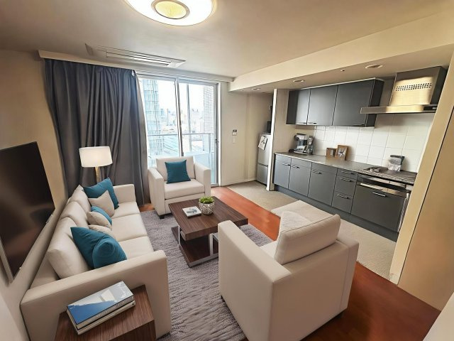 ＬＤＫ14.6帖（家具配置CG例）