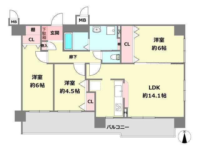 間取り：328000541260