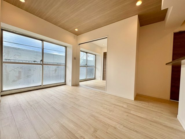 外からの視線を気にせず、ゆったりくつろげる空間です。