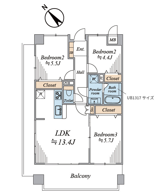 4階部分・南西角住戸で陽当り良好！全居室に収納がある3LDK！2026年8月リフォーム完了予定！