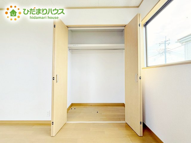 居室にゆとりが持てる大収納クローゼット付き♪