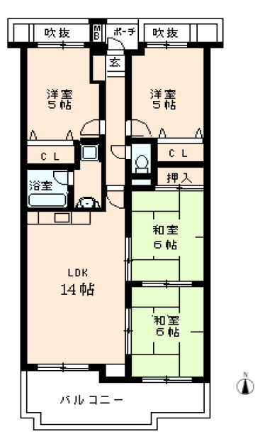 間取り：328000624709