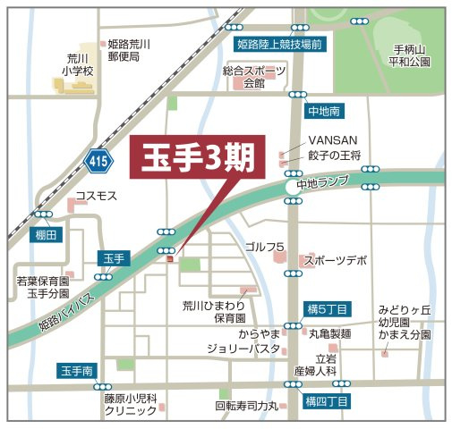 【現地案内図】