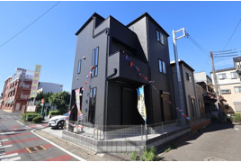  仲介手数料無料 ふじみ野市駒西１丁目2-1新築一戸建てグラファーレの外観
