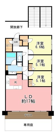 間取り：309000091446