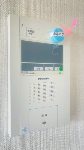 TVモニター付インターホン付き