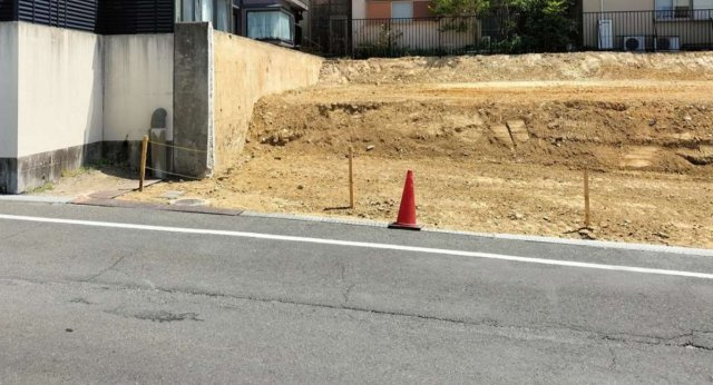 1号地側