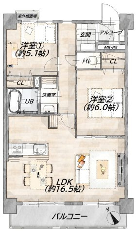 間取り：325000127253