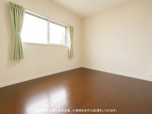 洋室6.3帖　ウォークインクローゼットのあるお部屋