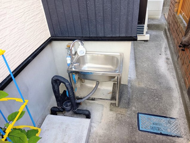 外水栓は2か所あります。