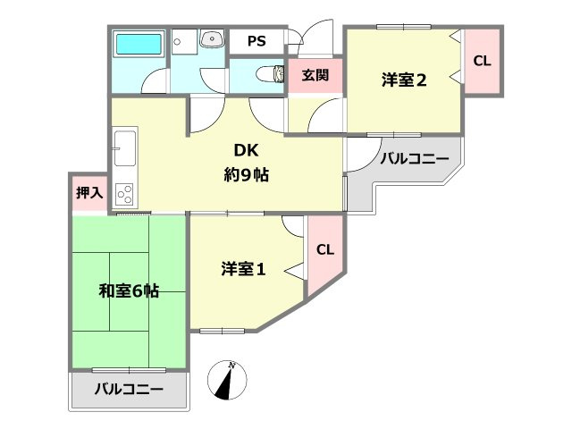 間取り：328000547447