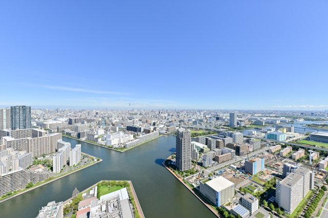 バルコニーからの眺望（北側を望む）