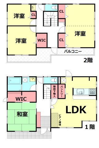 3LDKから4LDKへと間取り変更もしやすく、ライフスタイルの変化にも柔軟に対応できます