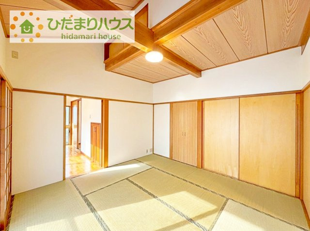 赤ちゃんスペースや客間など、多彩な用途で使用できる和室☆