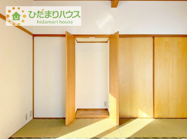 和室にも大容量のクローゼット完備！