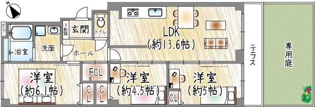 間取り：327001642470