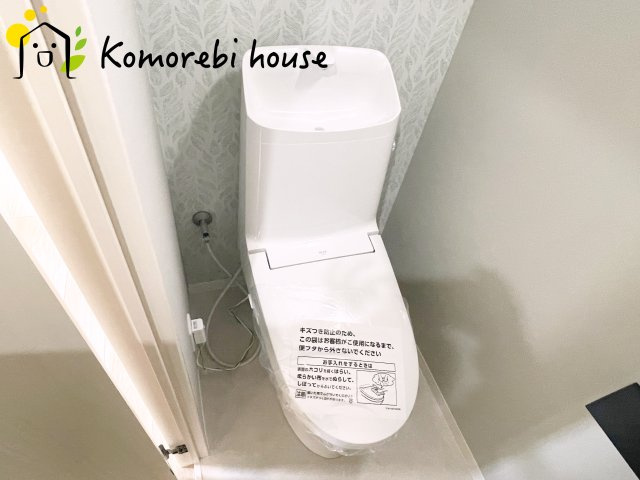 ゆったりとした空間のトイレです