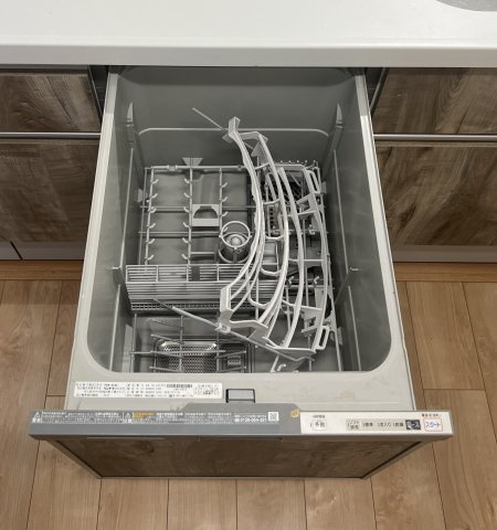 食器洗浄乾燥機付きがうれしいですね。