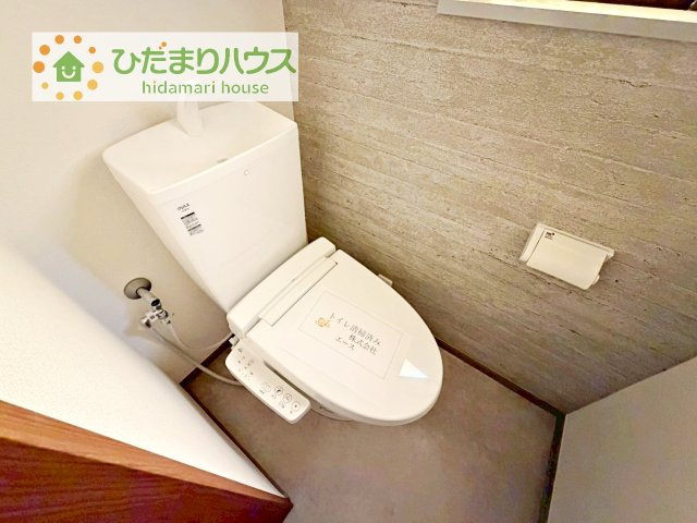 温水洗浄便座ついてます(^^♪