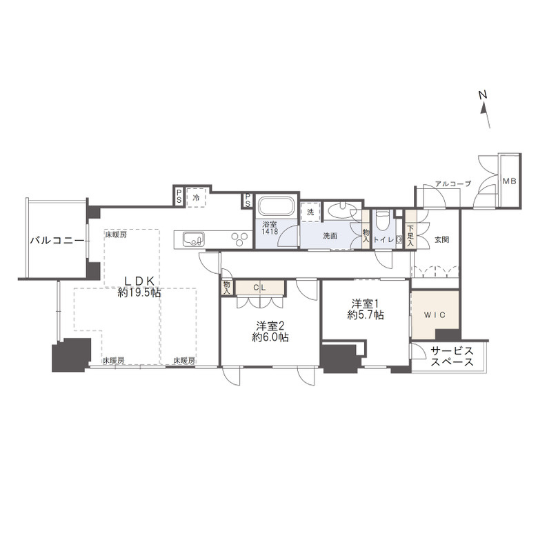 間取り：327002164544