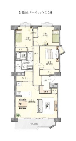 間取り：323000534359