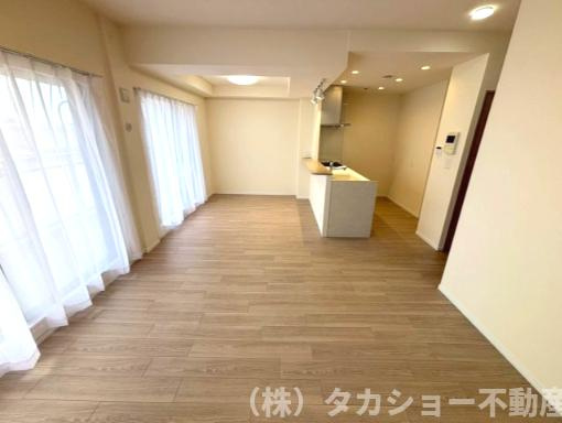 ゆったり過ごせるリビングです