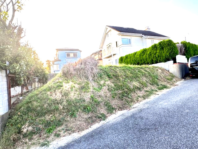 前面道路は4m。　