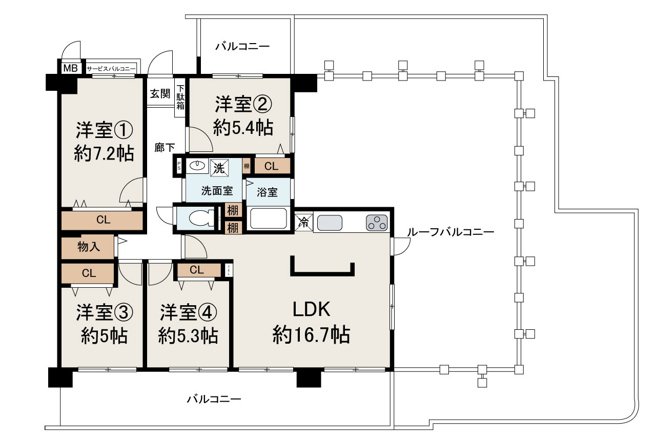 間取り：327002670355