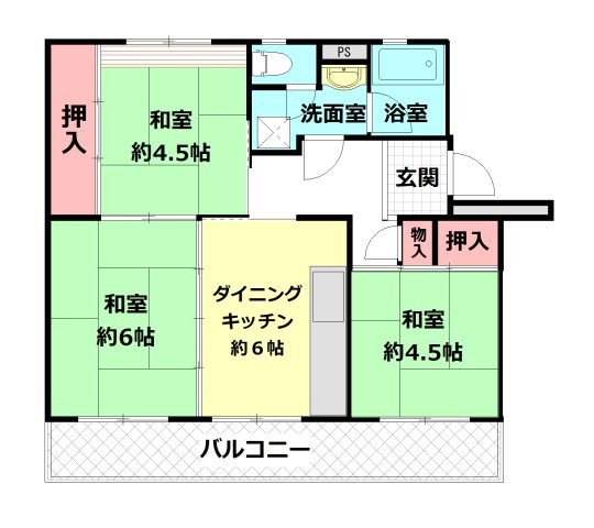 間取り：312001307388