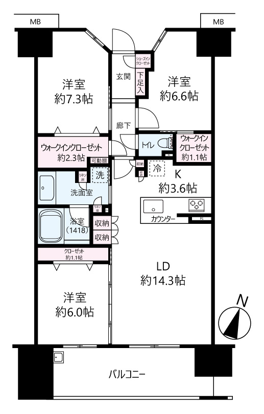 間取り：312001127794