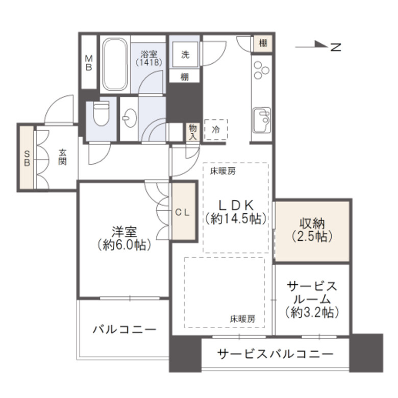 間取り：327002319590