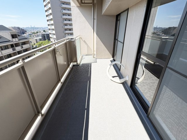 南側バルコニーです。