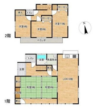 間取り：308000174405