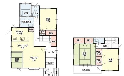 間取り：308000171158