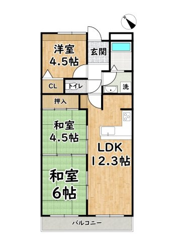 間取り：328000614305