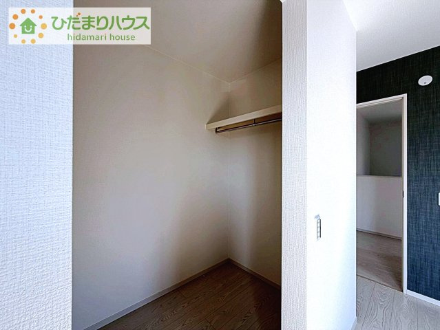 新婚さんにおすすめ！奥様に喜ばれる収納たっぷりのウォークインクローゼット付です。