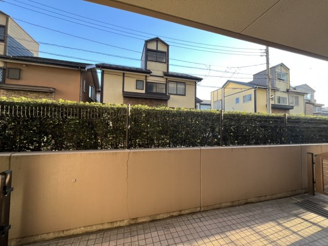 南向きテラス
