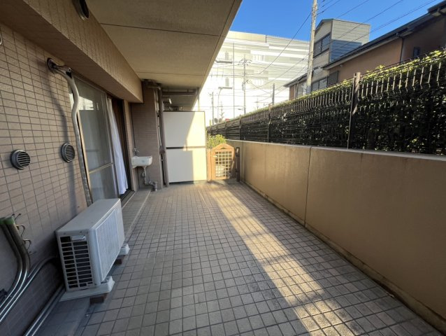 南向きテラス