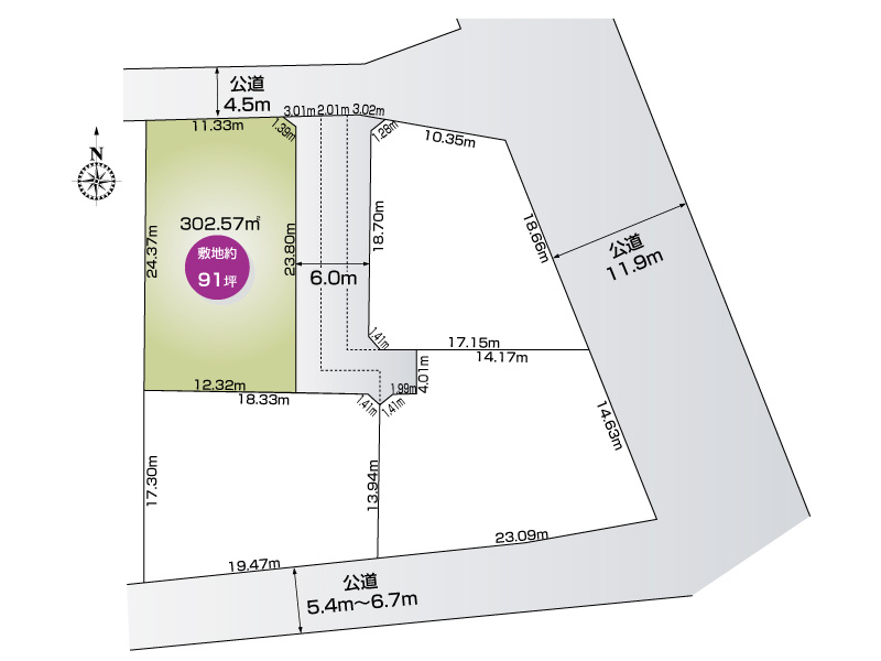 区画図：311002177000