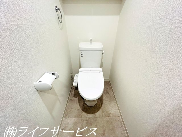 温水洗浄便座付トイレ