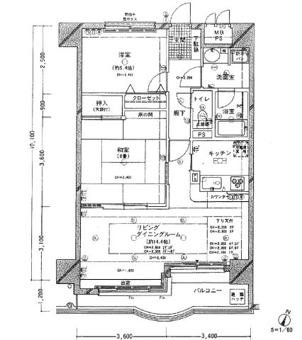 間取り：322000548167