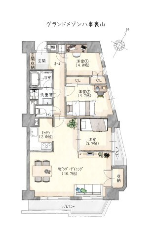 間取り：323000514635